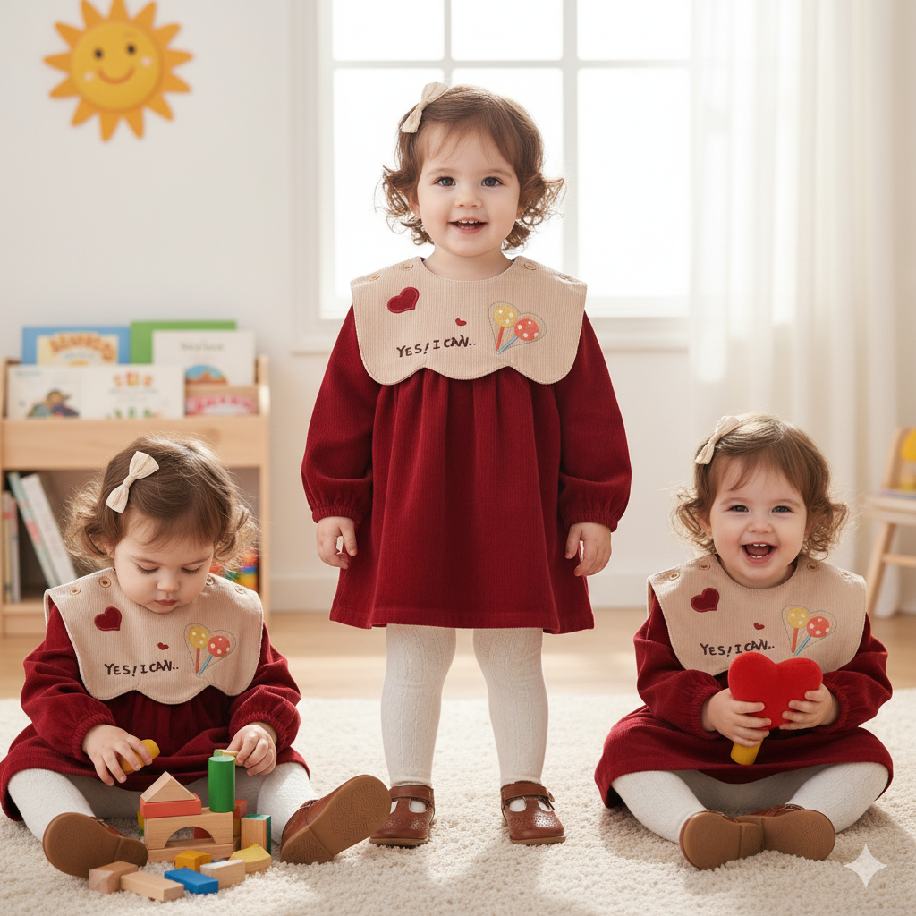 Balloon dress 2pcs