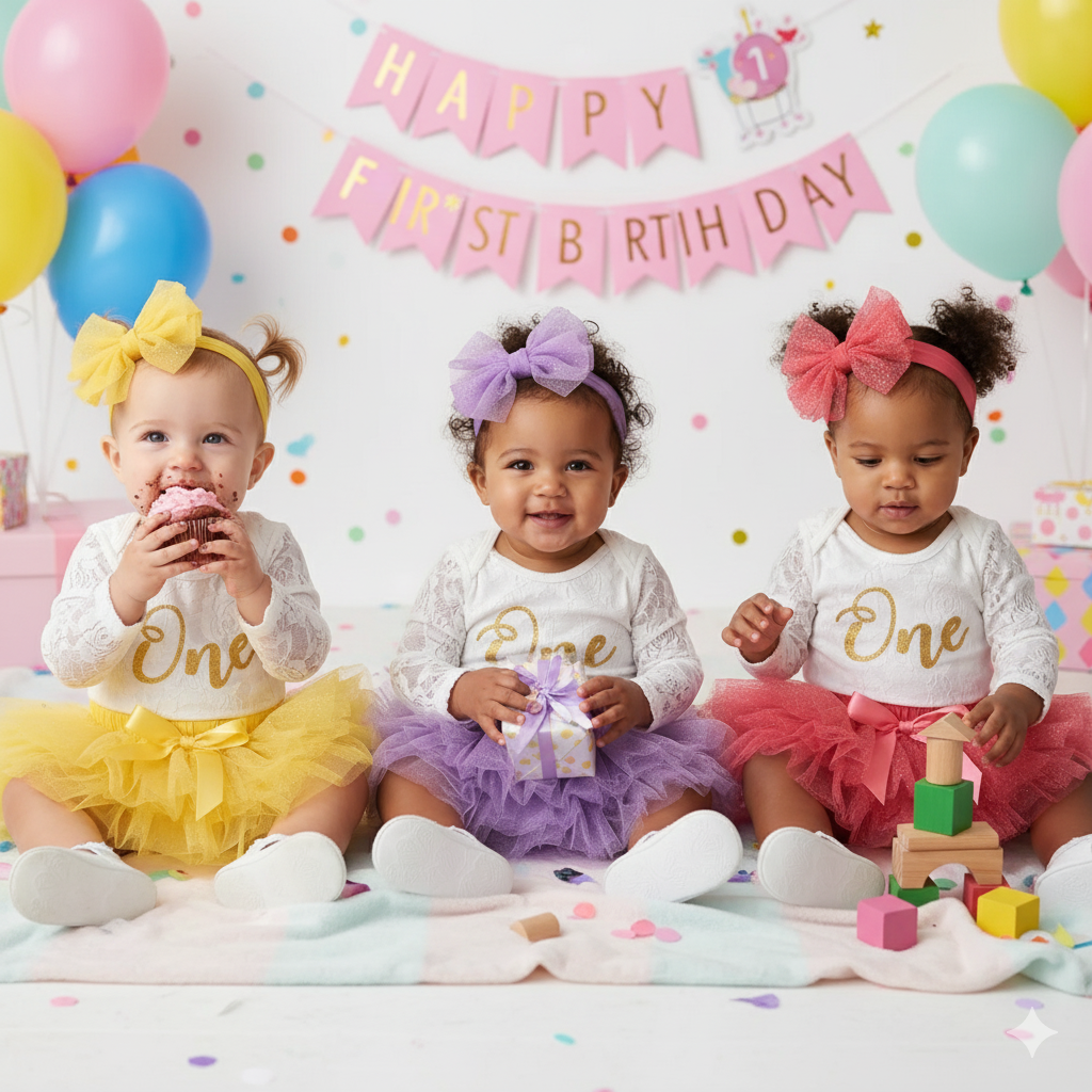 Birthday sets 3pcs