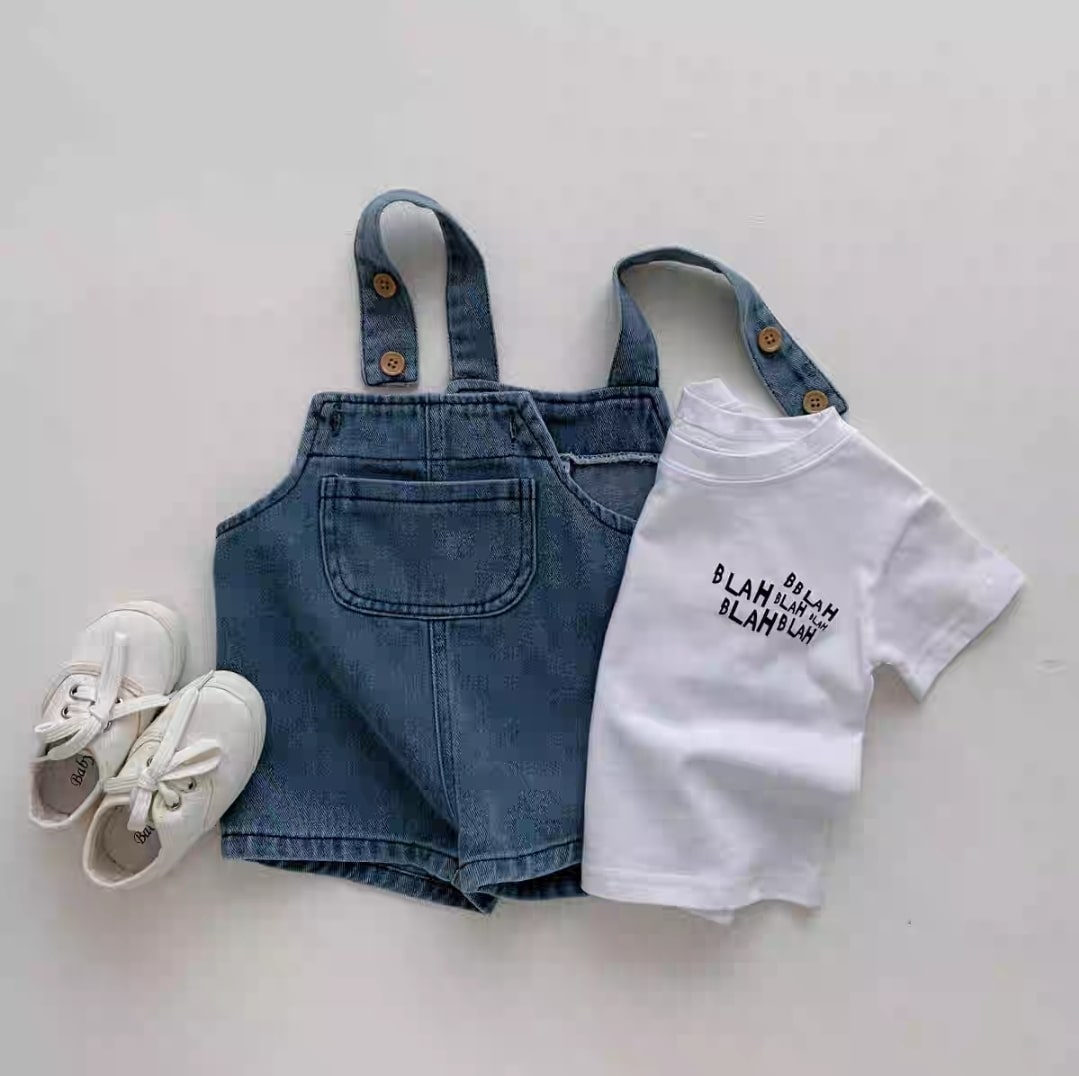 Blah set jumpsuit 2pcs