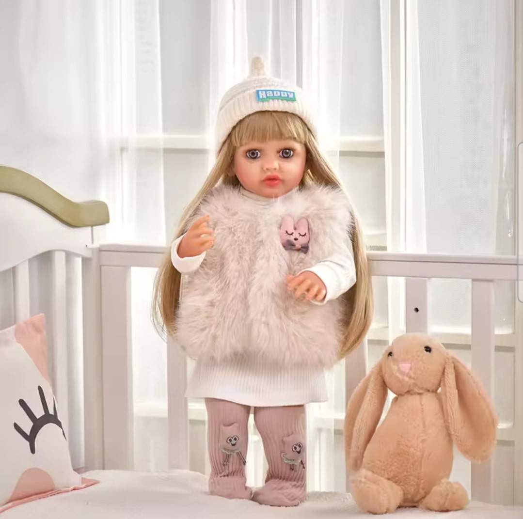 Baby long hair doll