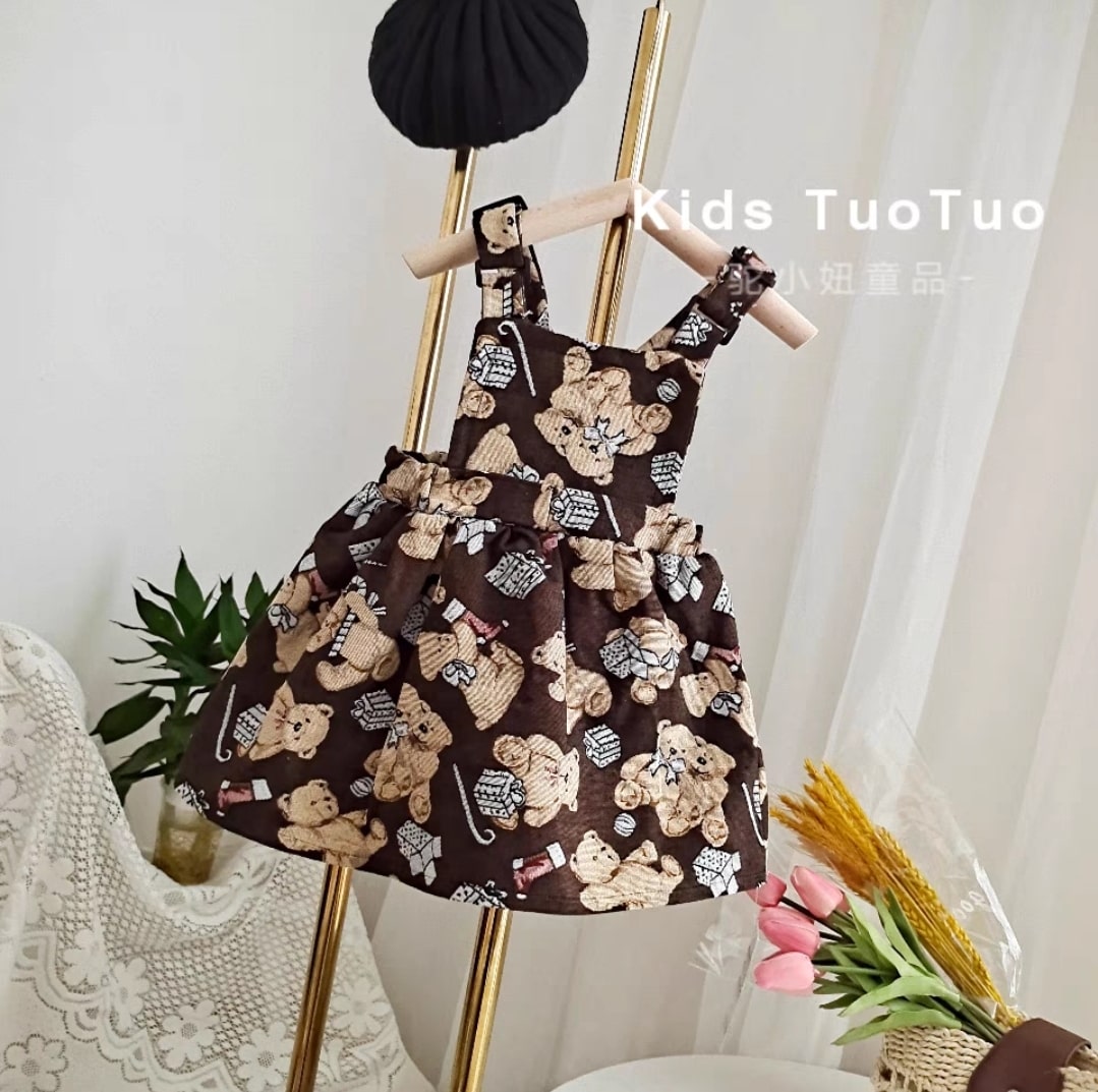 Bear dress 2pcs