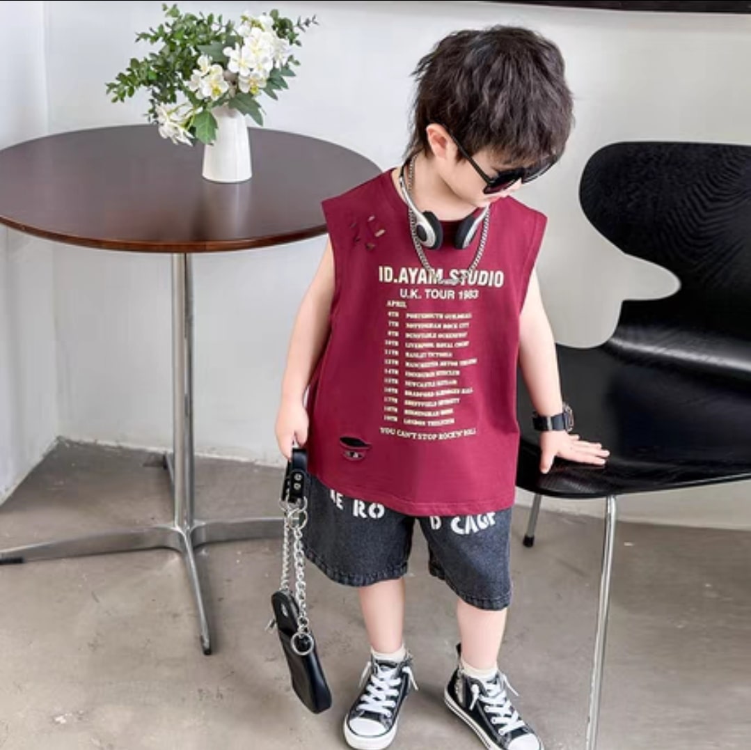 April short set 2pcs