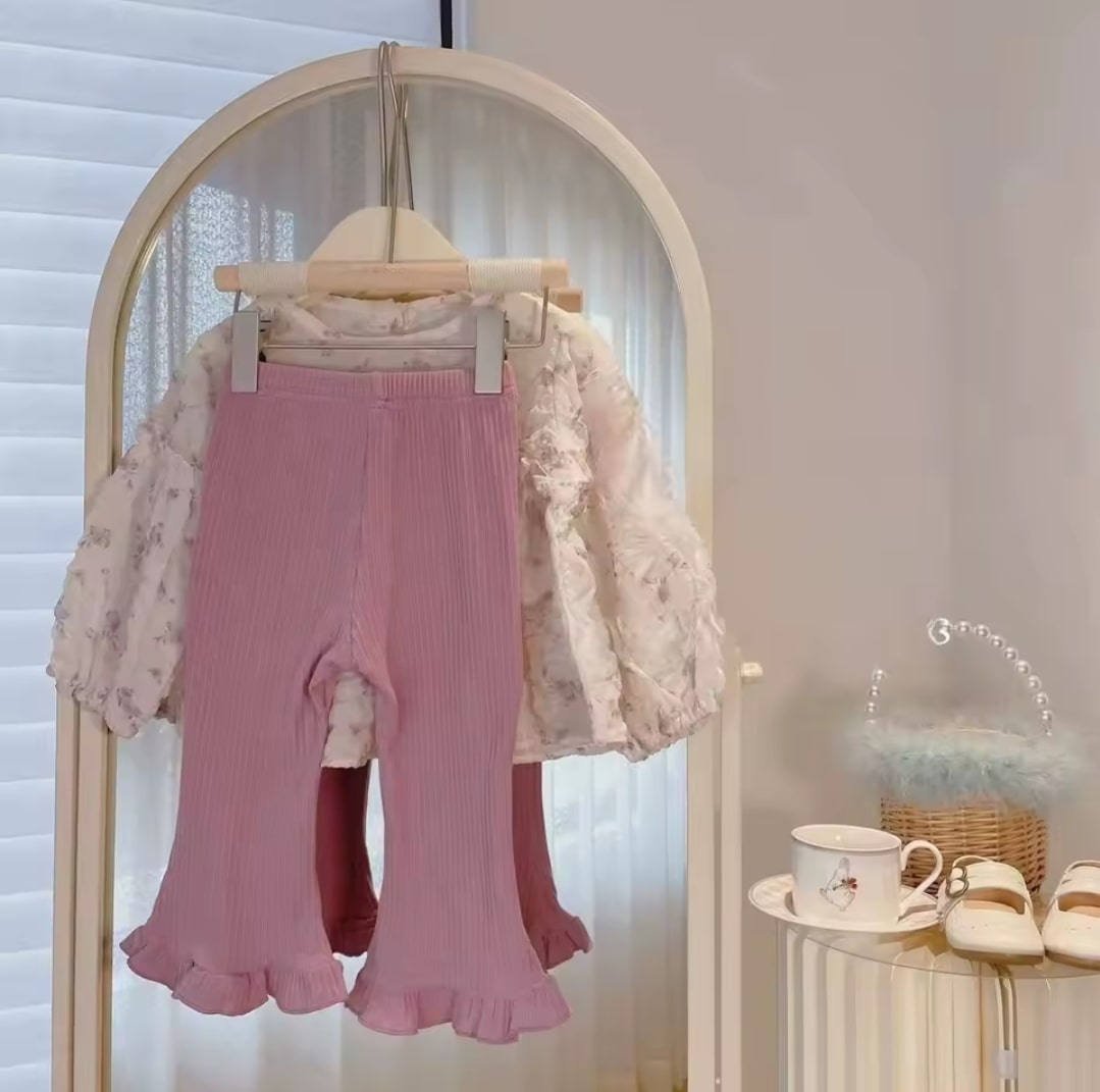Stylish floral set 2pcs