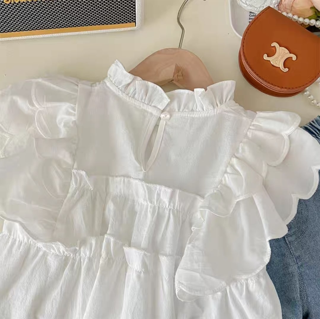 Flying summer denim set 2pcs