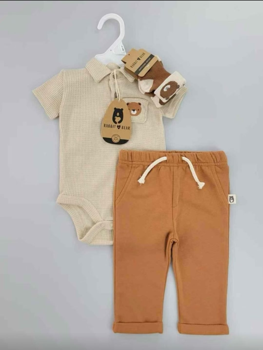 Bear baby set 3pcs