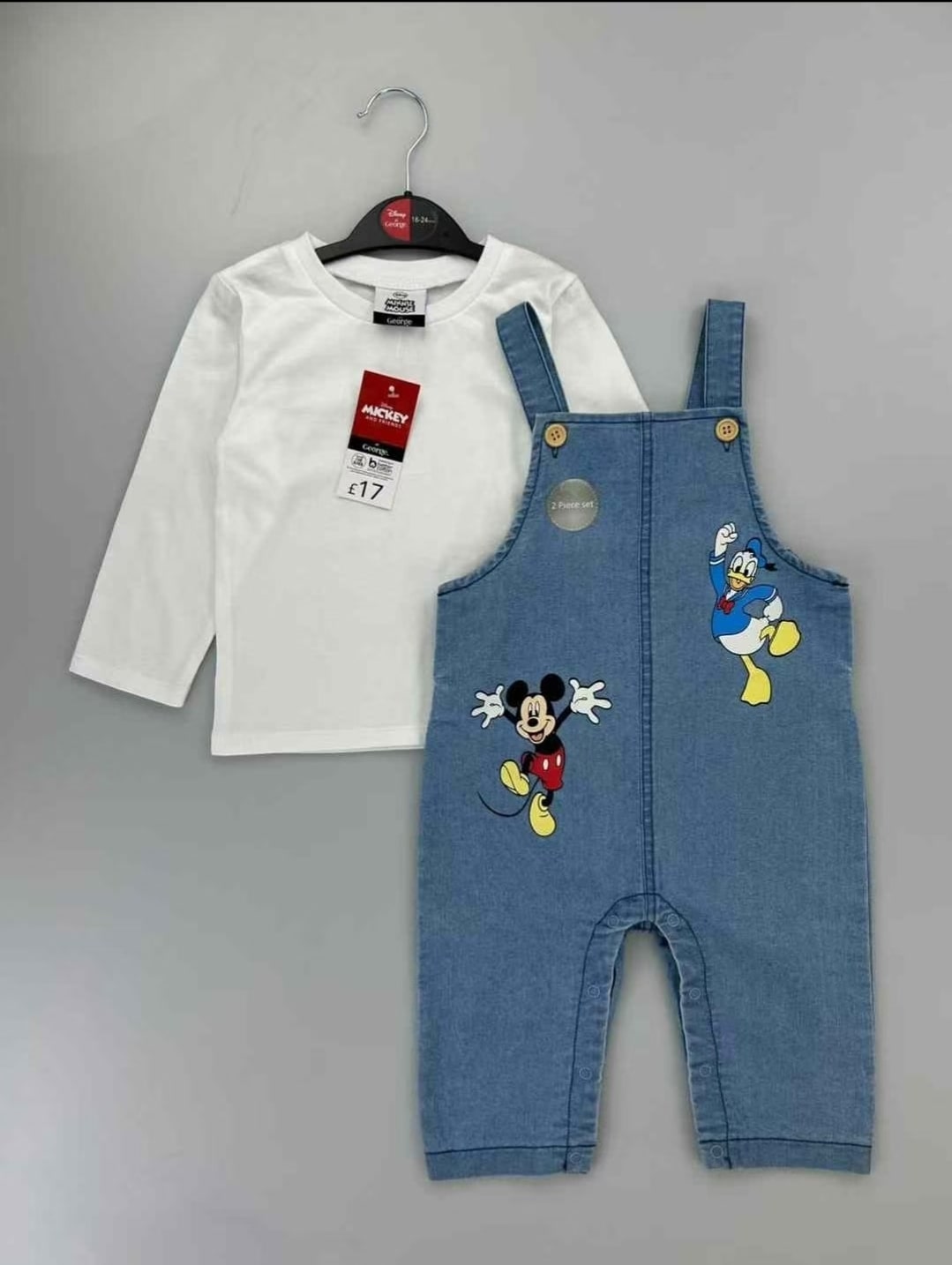 Micky mouse set 2pcs