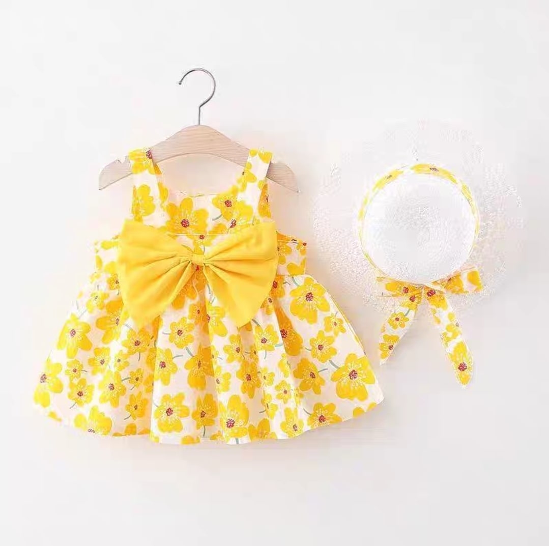 Summer floral dress 2pcs