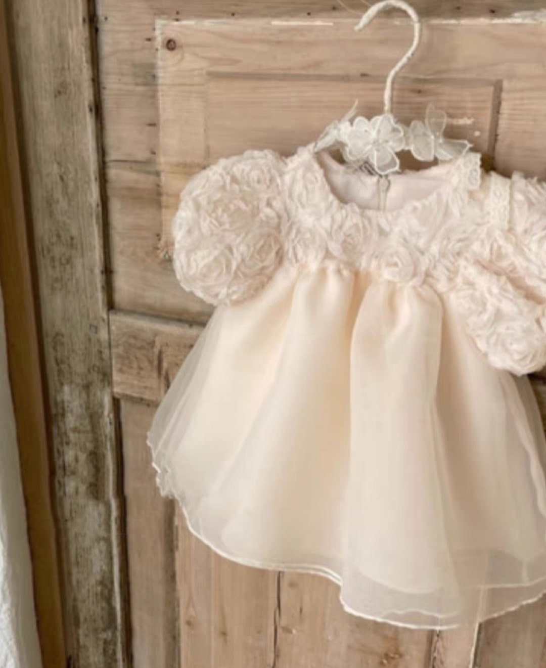 Flower puff dress