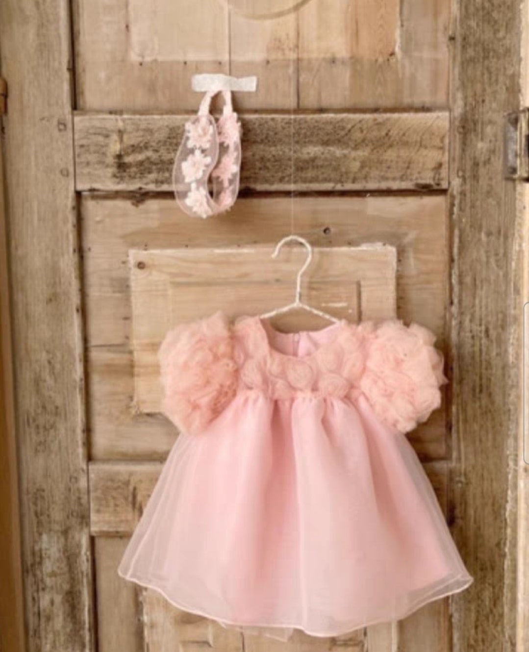 Flower puff dress