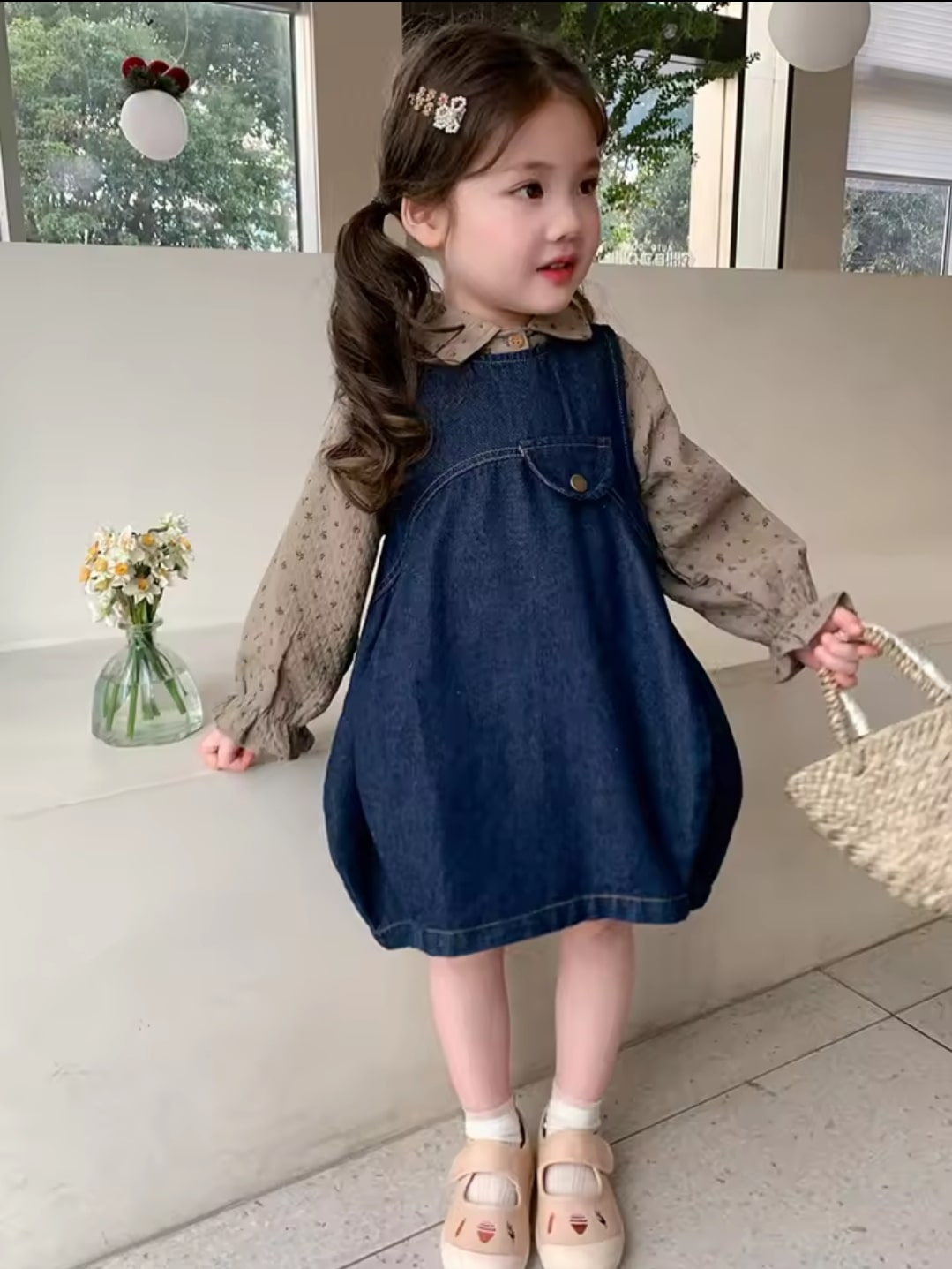 Stylelish denim set 2pcs