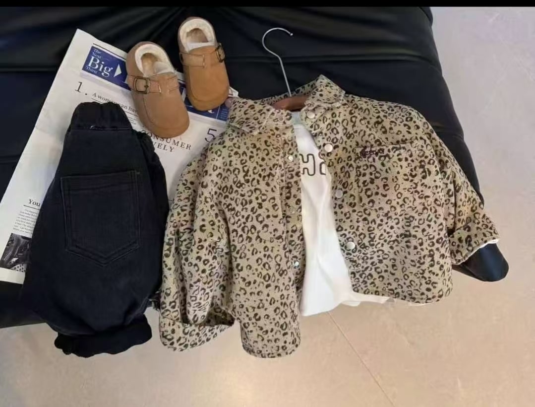 Tiger print set 3pcs