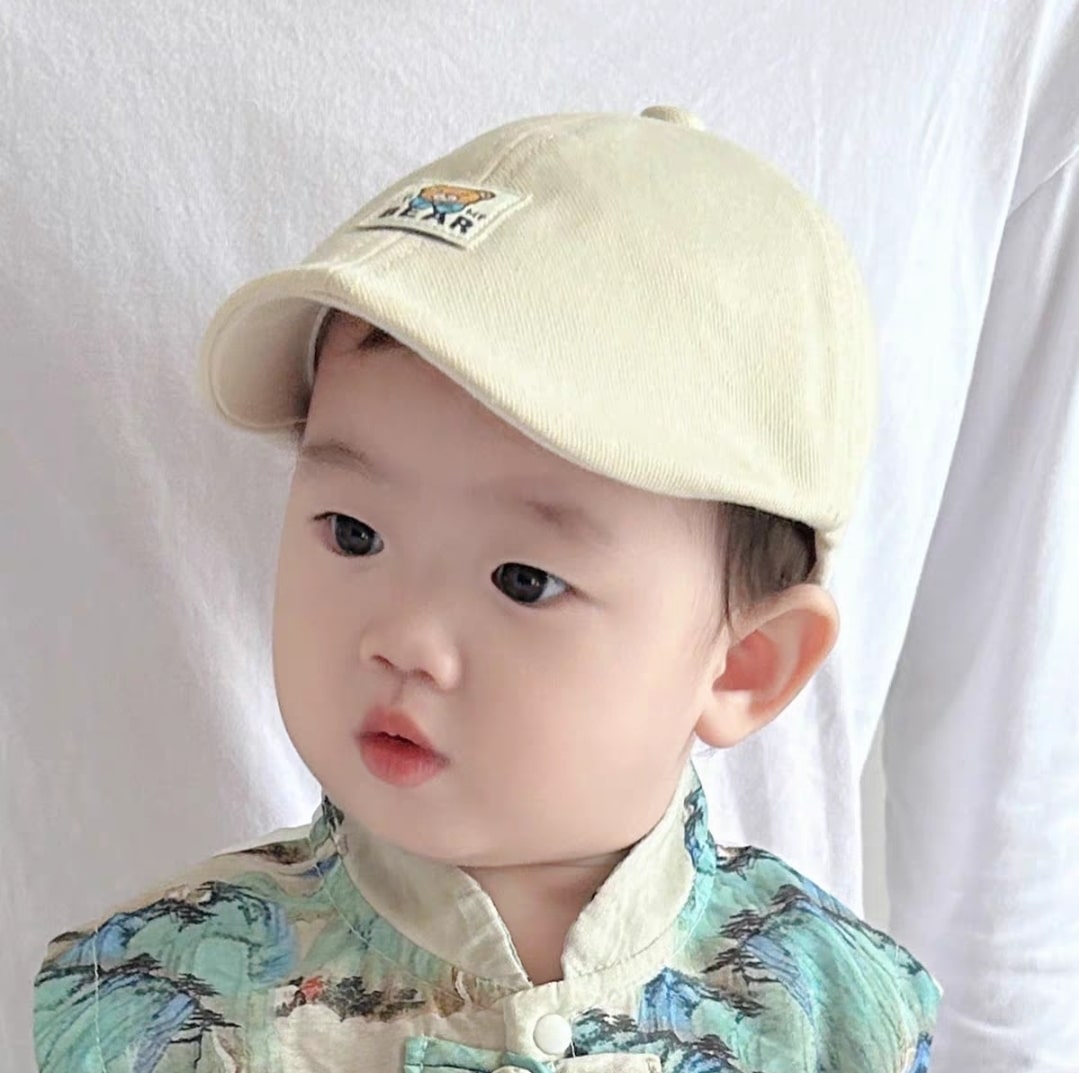 Bear baby cap