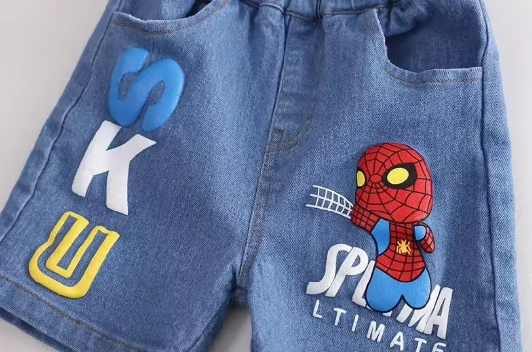 Spider man short set 2pc..