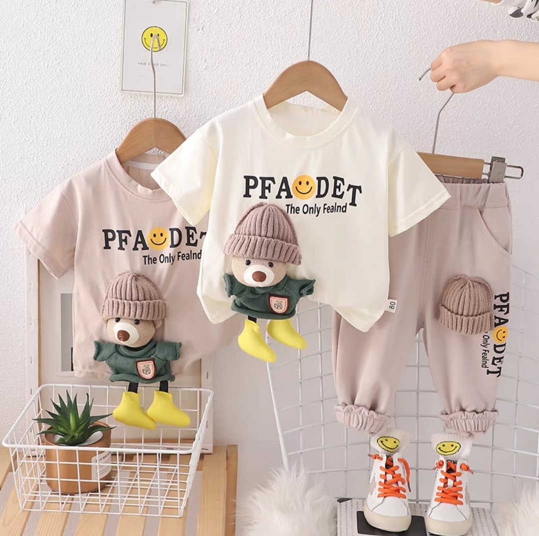 Bear 3D set 2pcs