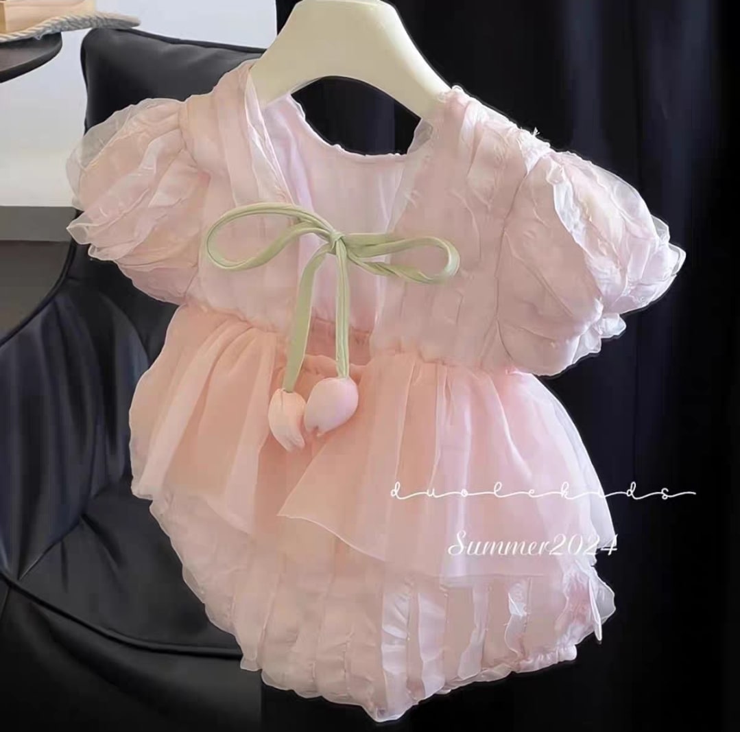 Tulip romper dress
