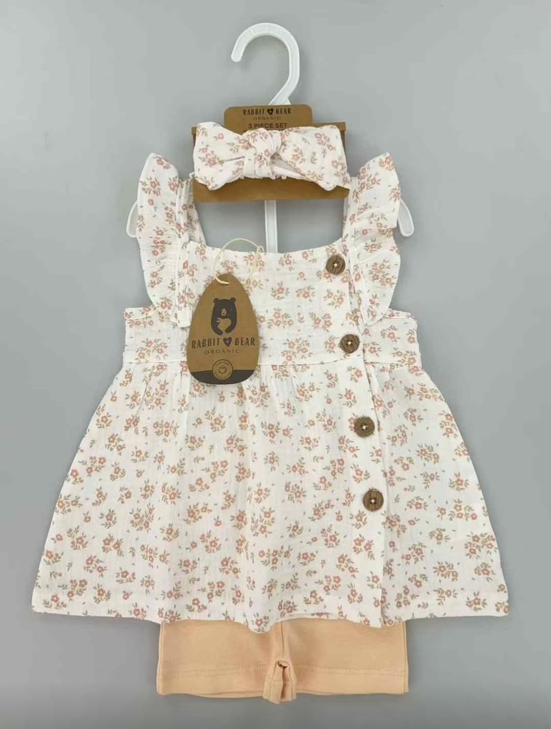 Floral dress 3pcs