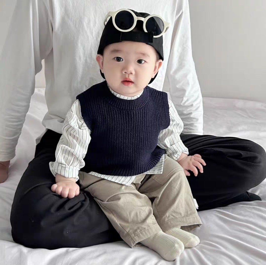 Stripped T-shirt set 3pcs