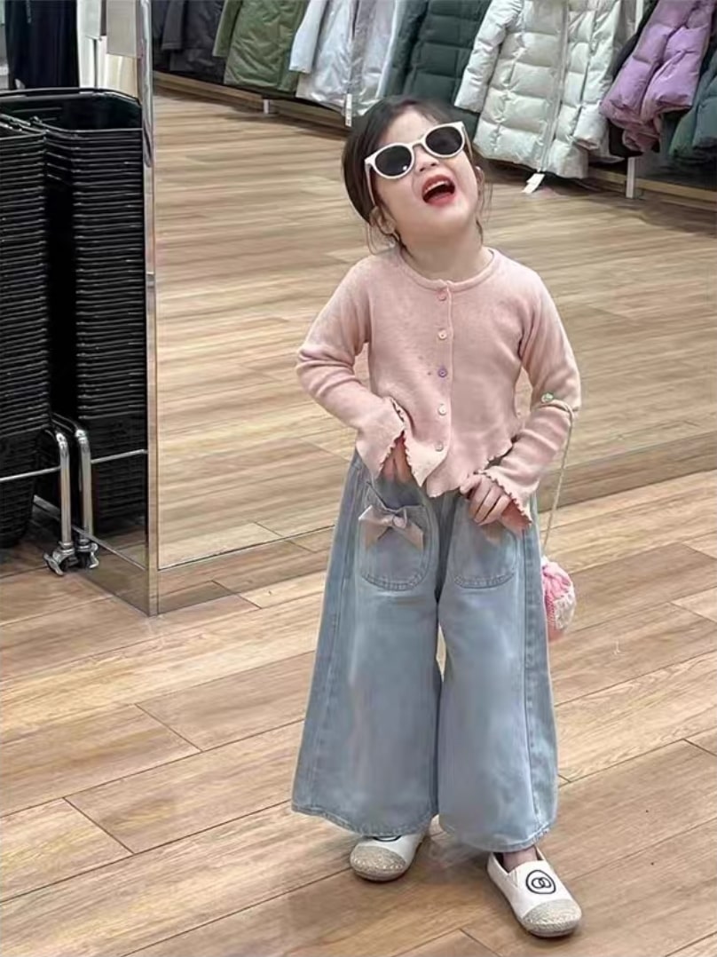 Colorful denim set 2pcs