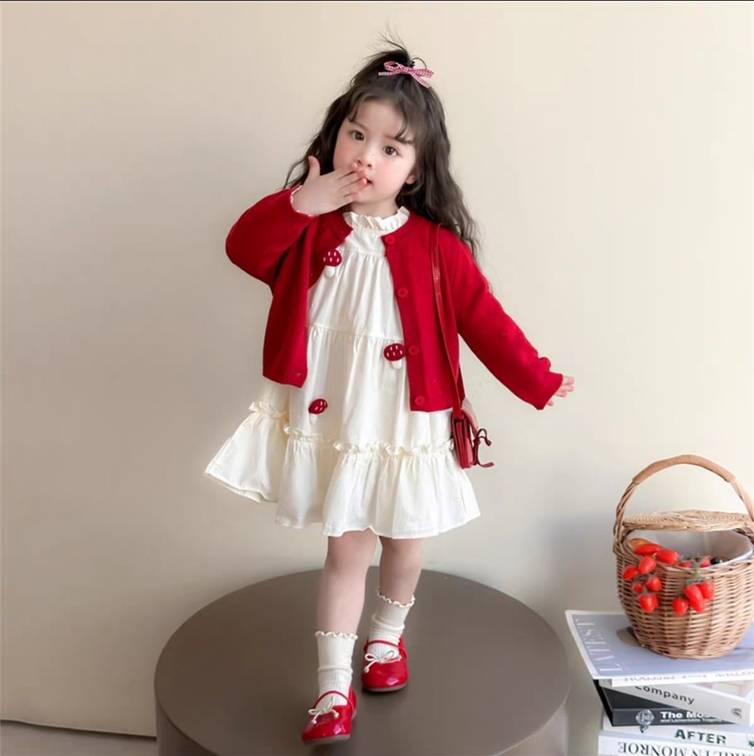 Mushroom dress 2pcs