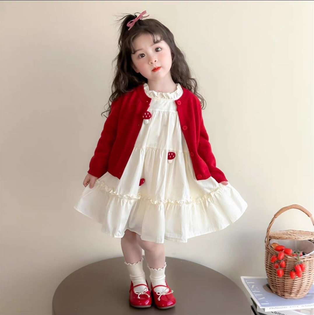 Mushroom dress 2pcs