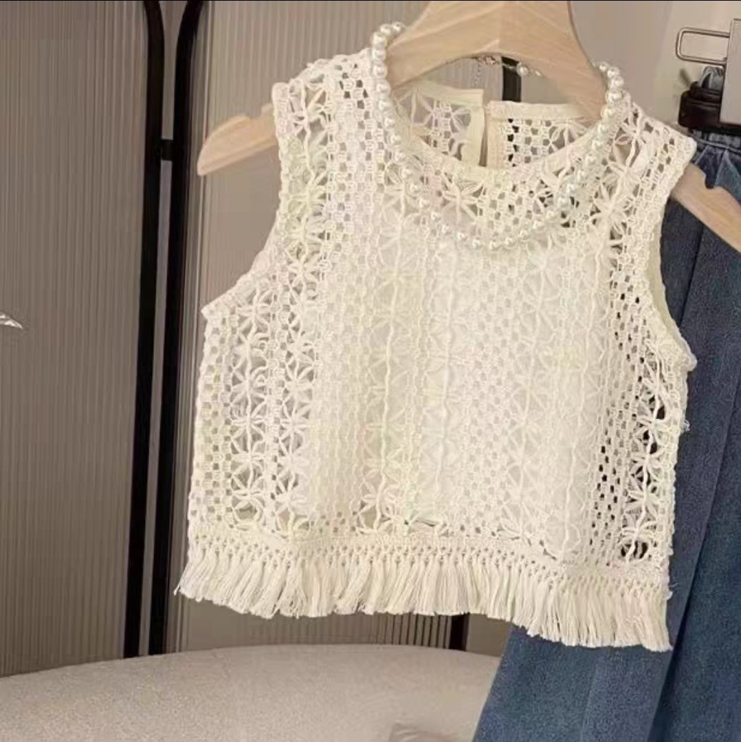 Korean sleeveless set 3pcs