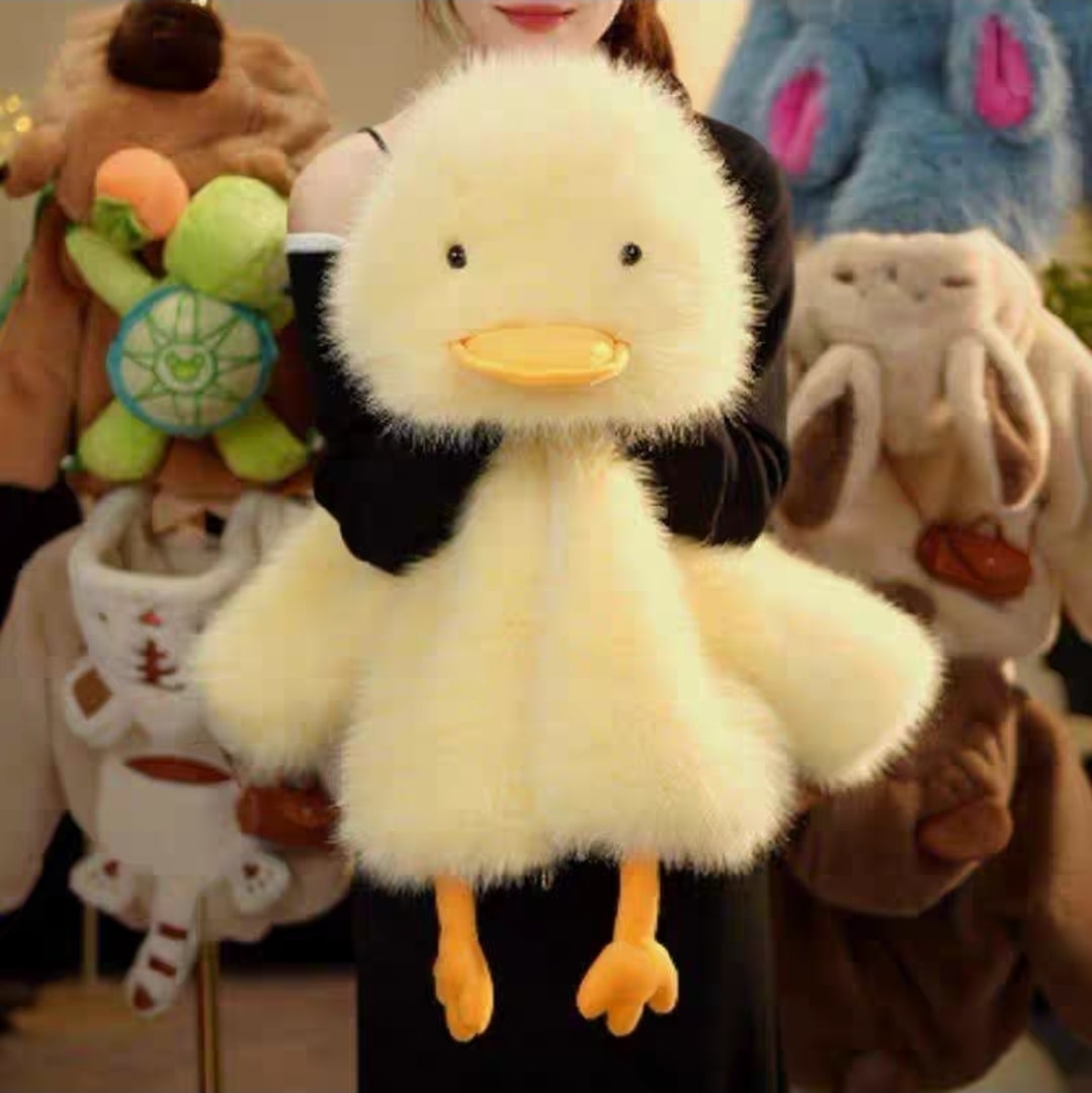 Duck fur jacket