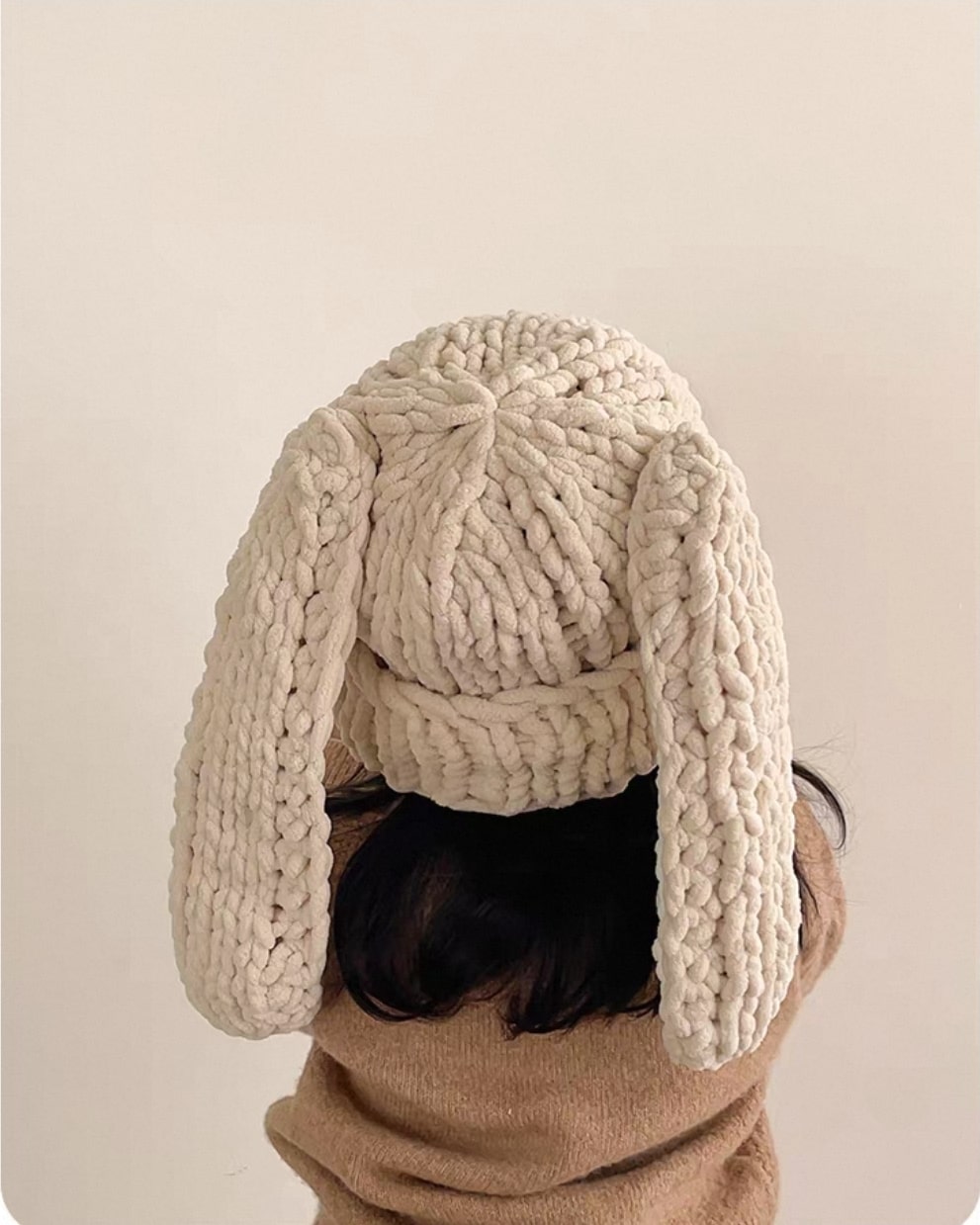 Rabbit wool hat