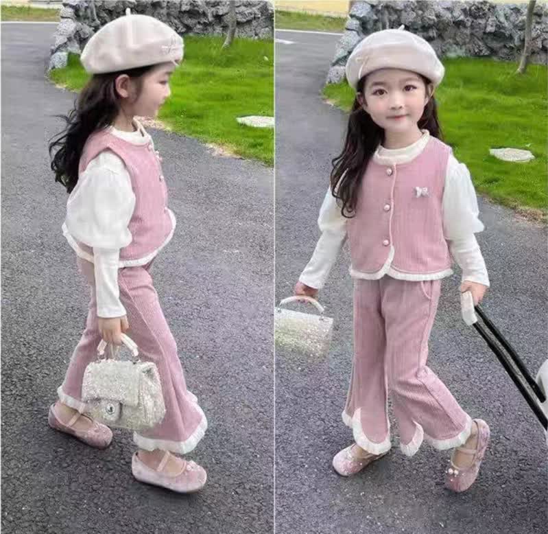 Puff sleeve set 3pcs