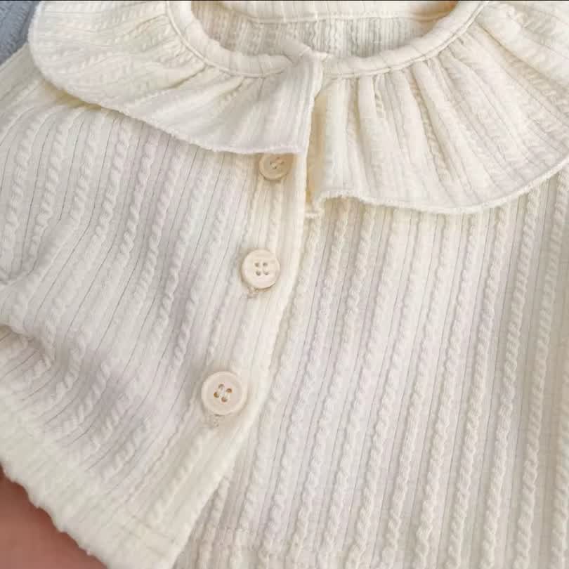 Grid cotton dress 2pcs