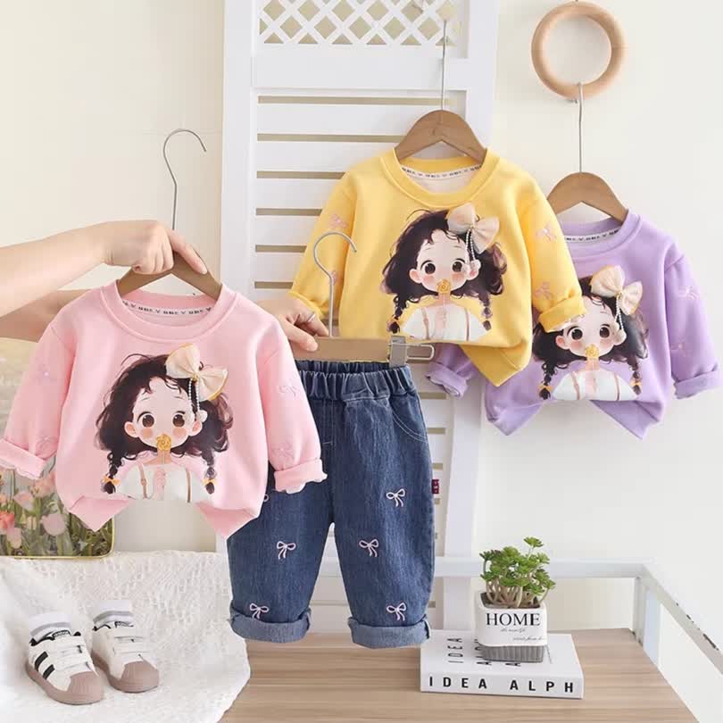 Lollipop bow set 2pcs