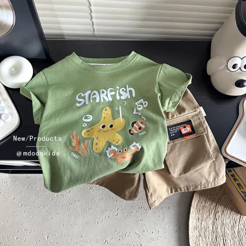 Star fish short set 2pcs