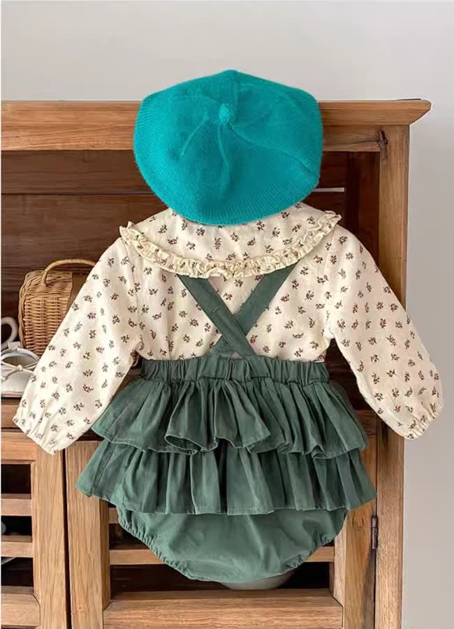 Halter floral set 2pcs..