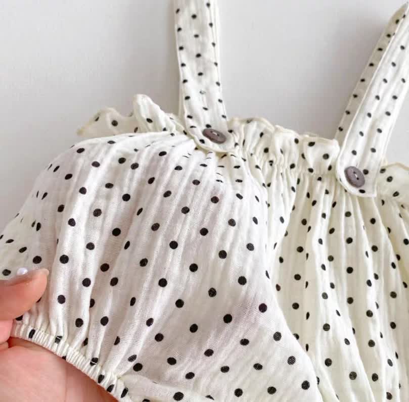 Ruffle jumpsuit 2pcs..