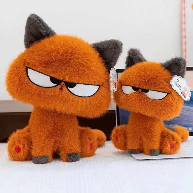 Bored cat doll