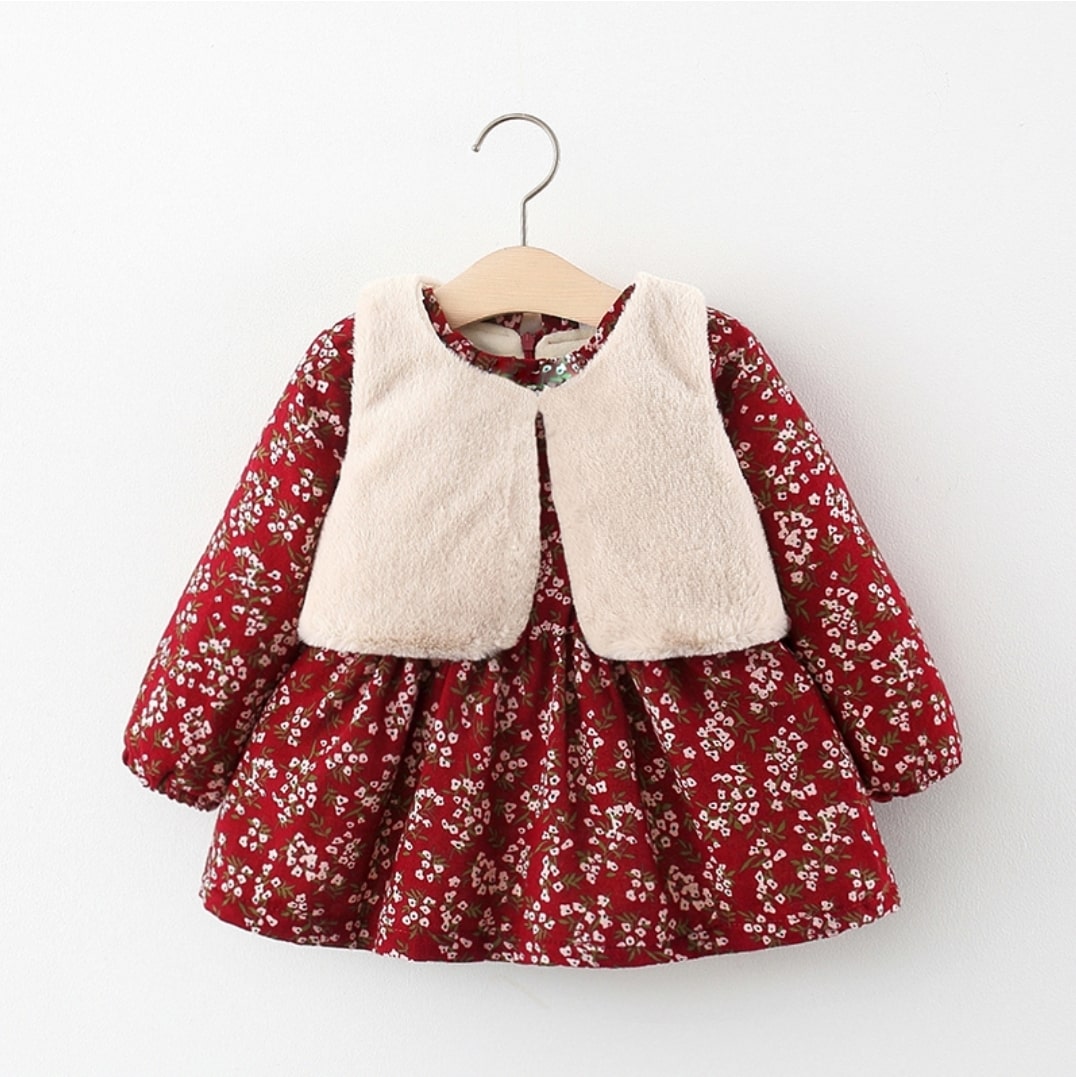 Floral dress 2pcs