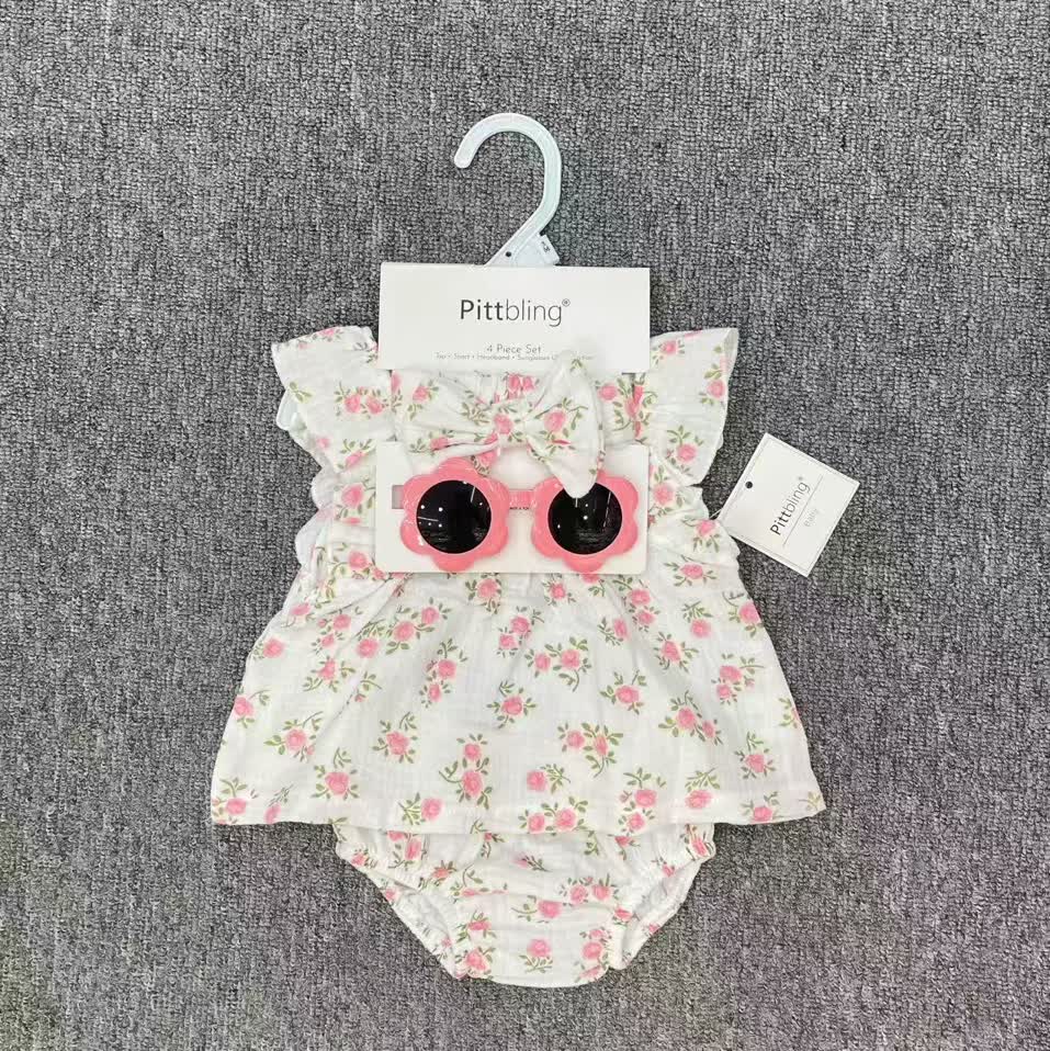 Flower set 4pcs