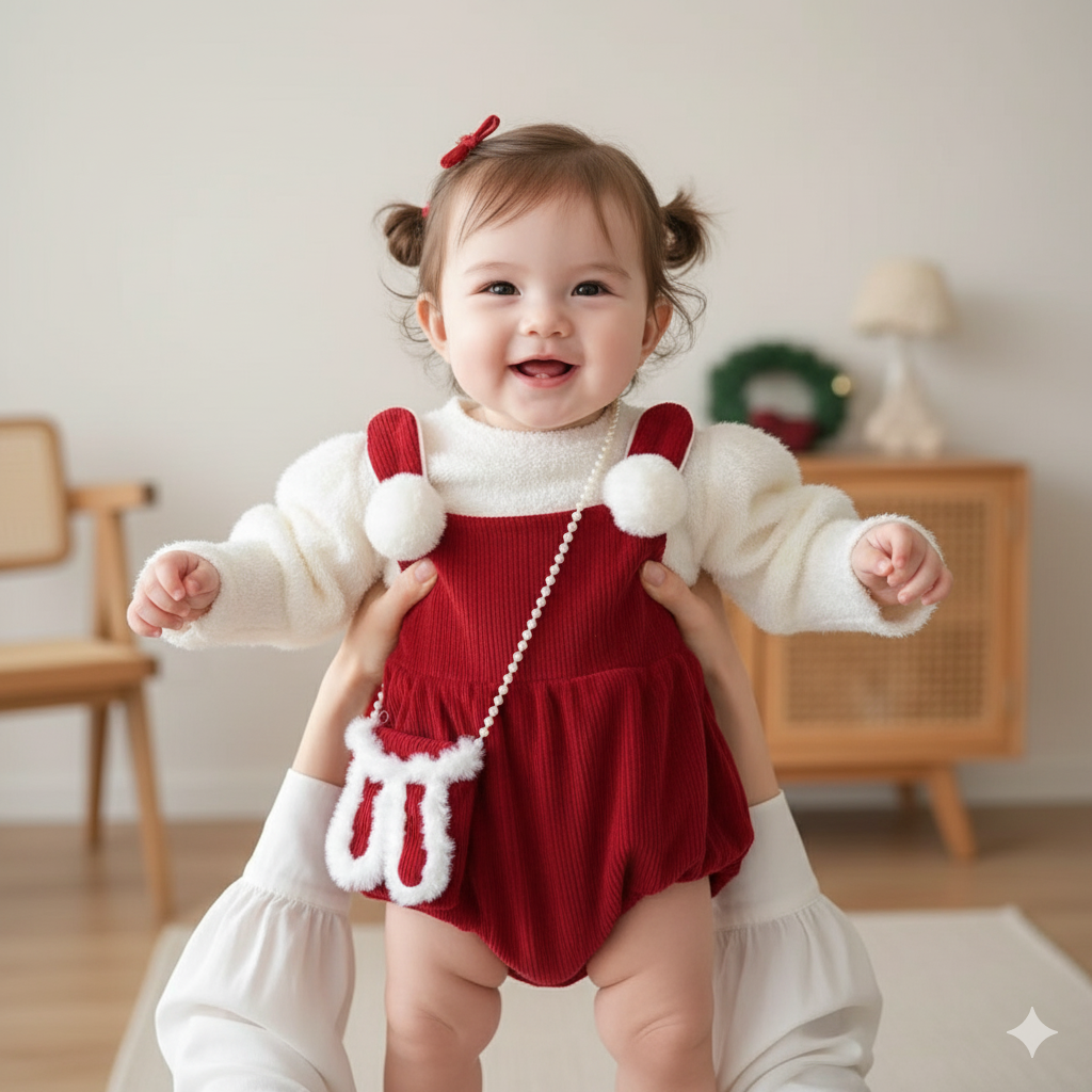 Fur rabbit set 3pcs..