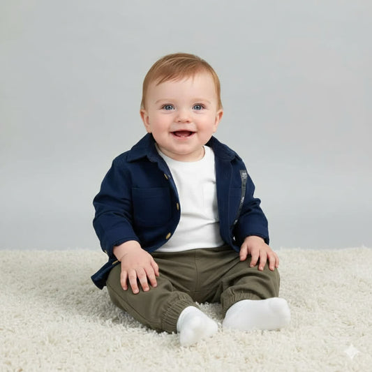 Casual denim set 3pcs