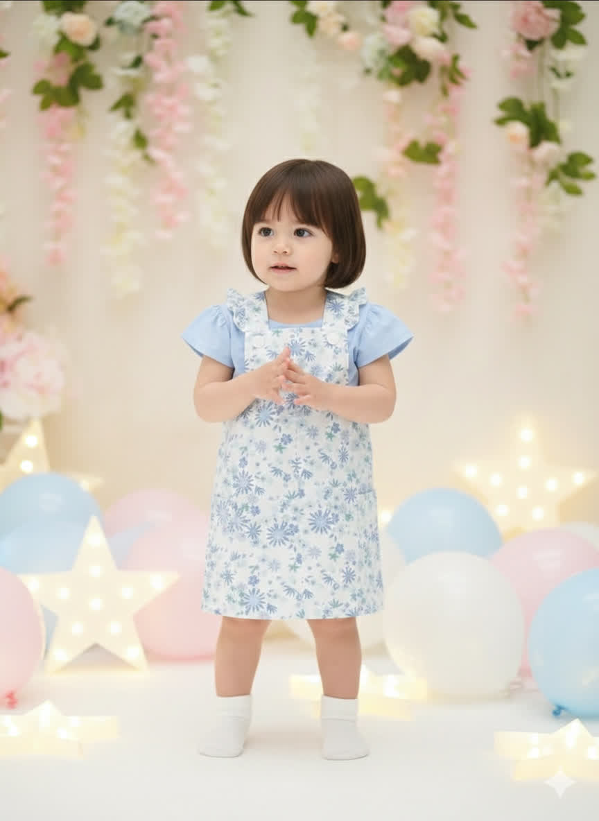 Floral kabi set 2pcs