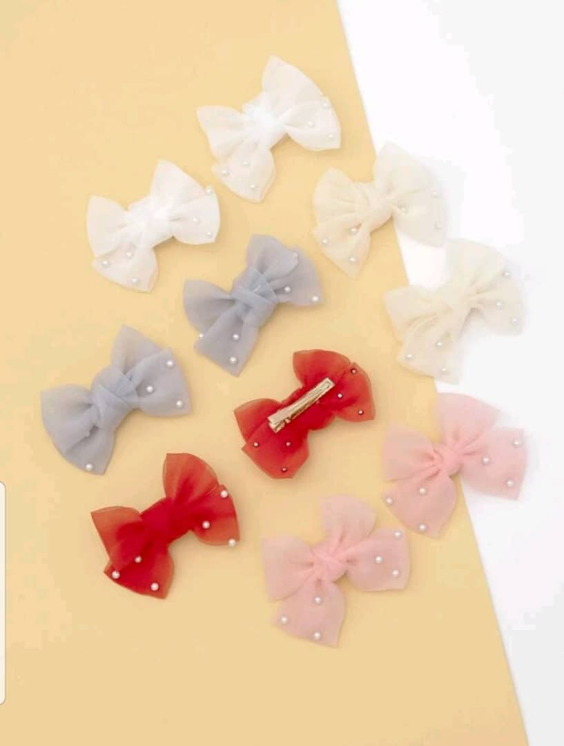 Pearl clips 10pcs