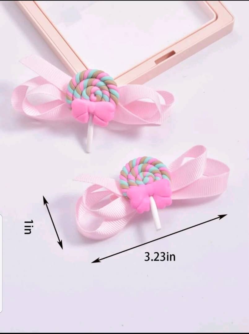 Lollipop clips 2pcs