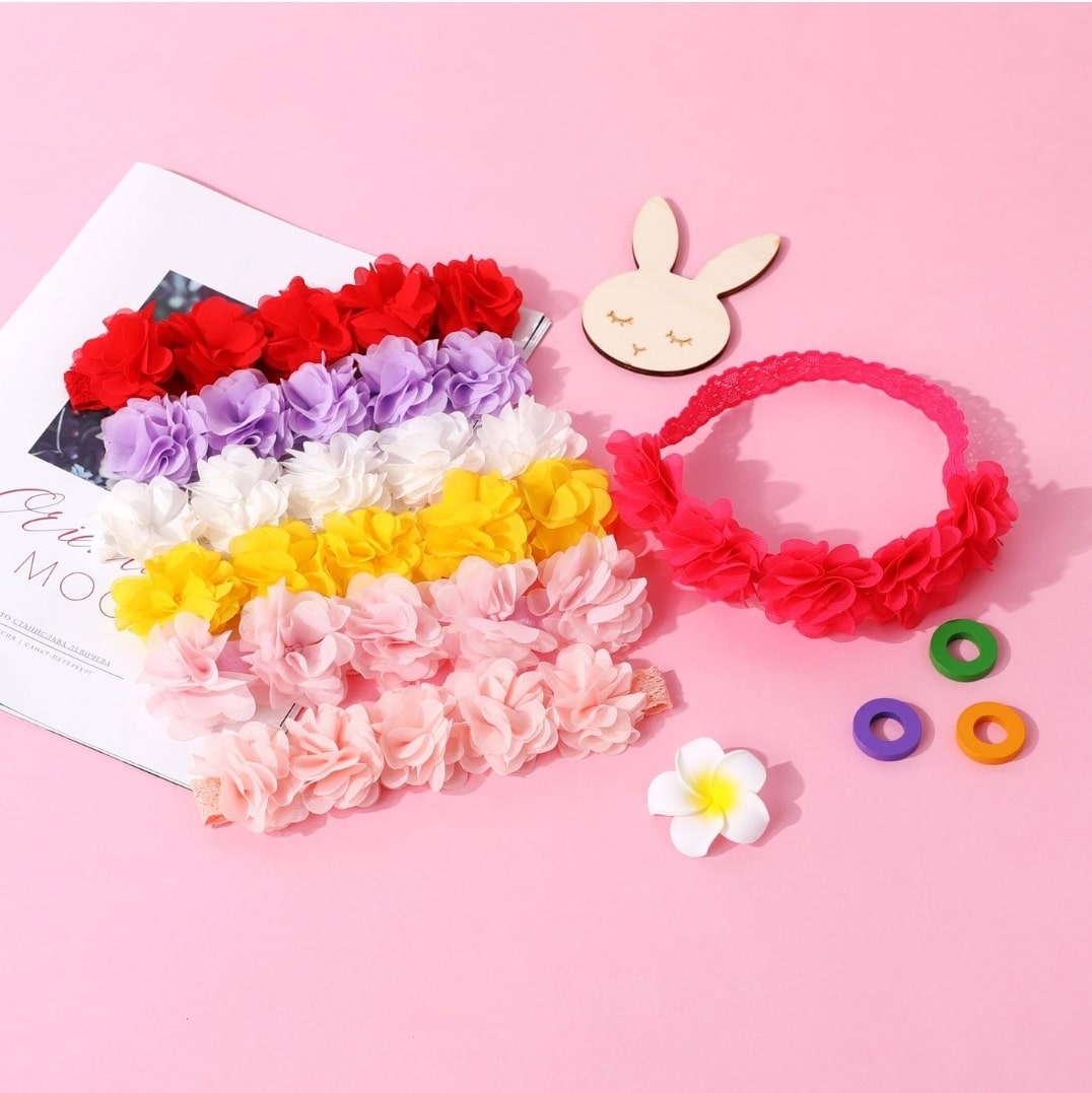 Hair flower band