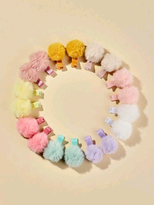 Hair clips 18pcs