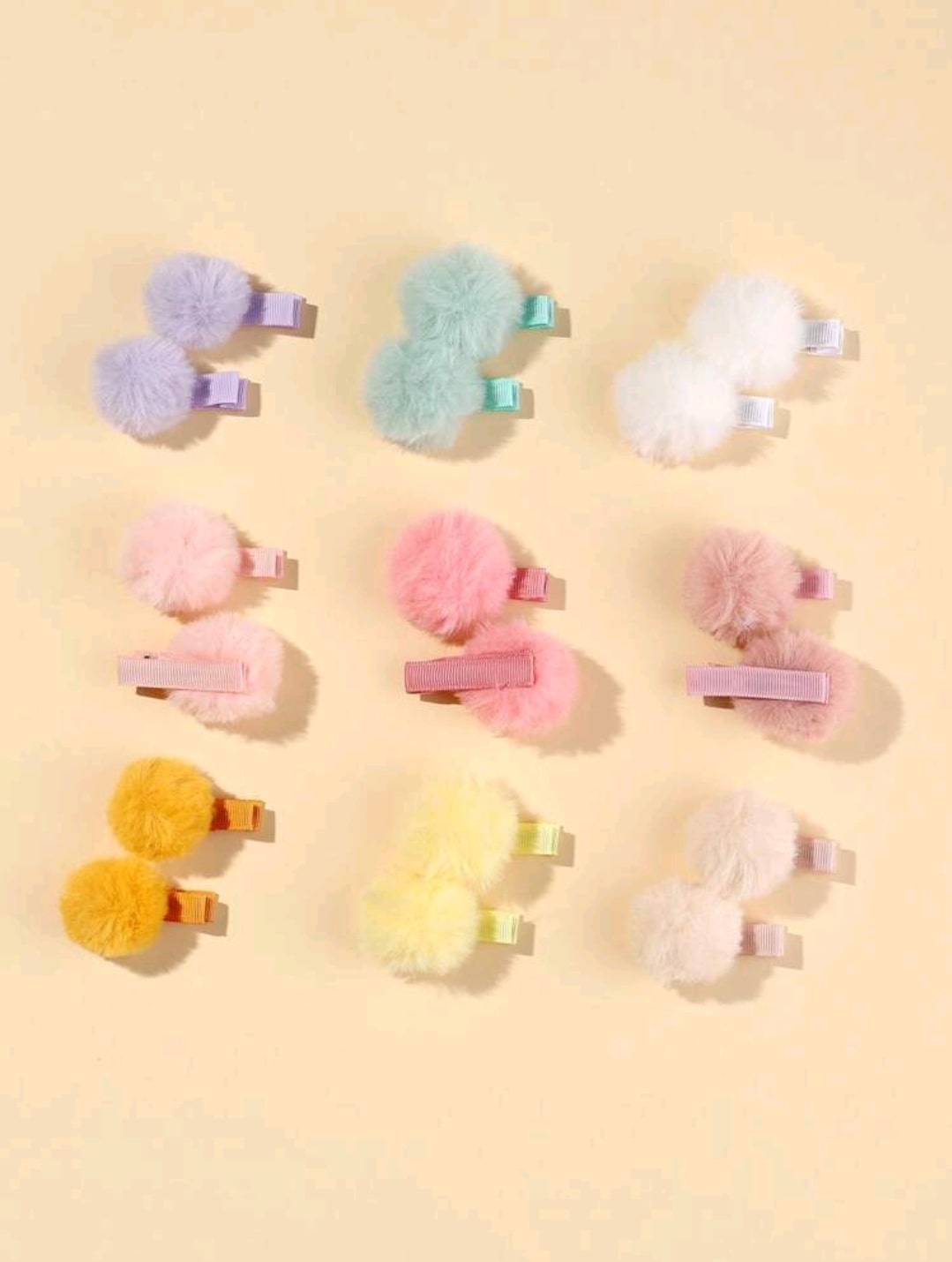 Hair clips 18pcs