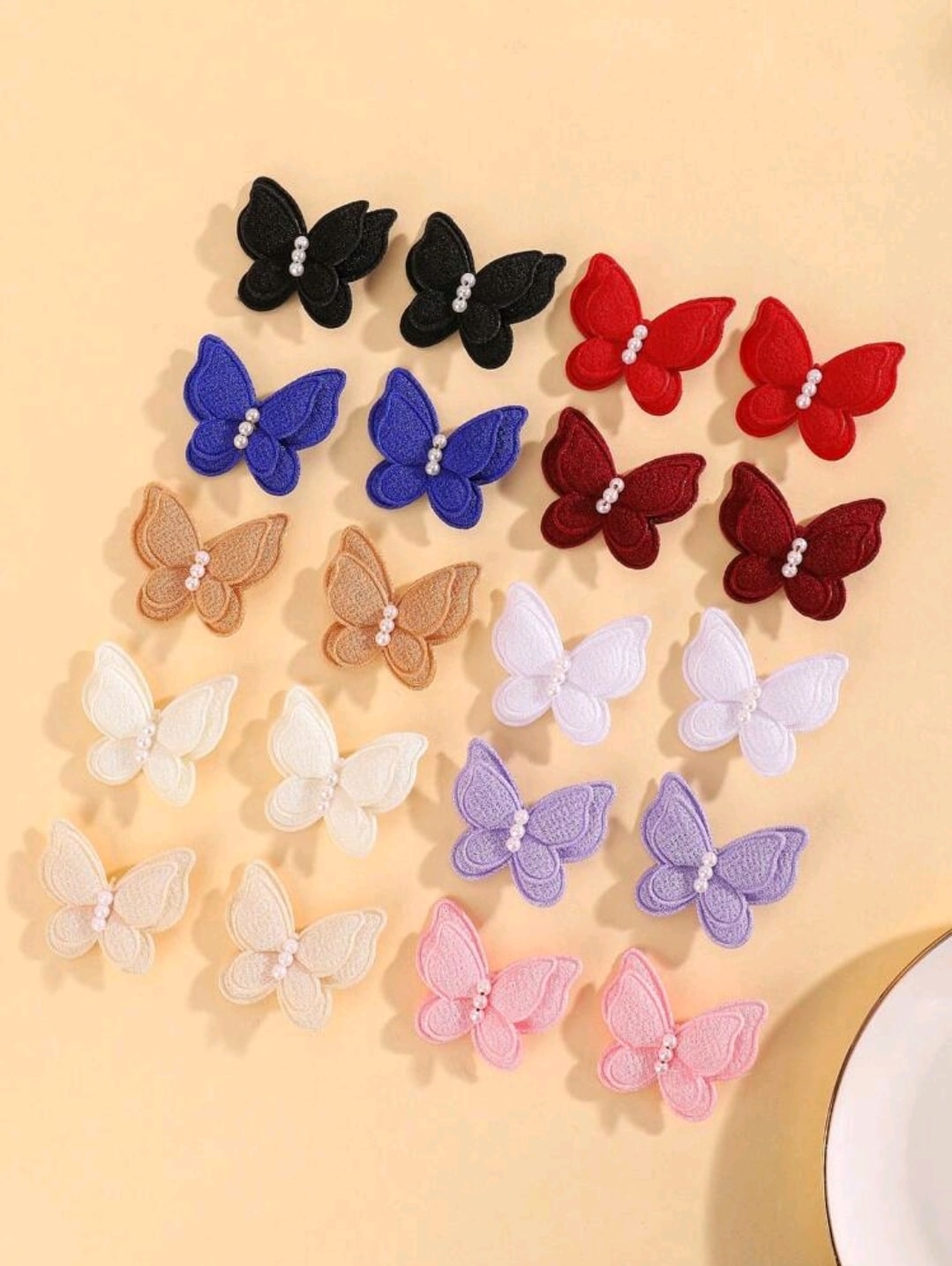 Butterfly clips 20pcs