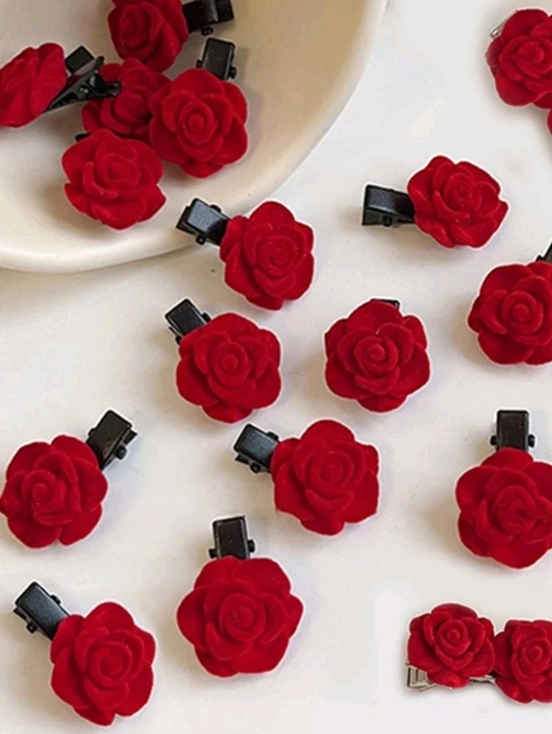 Flower clips 10 pcs