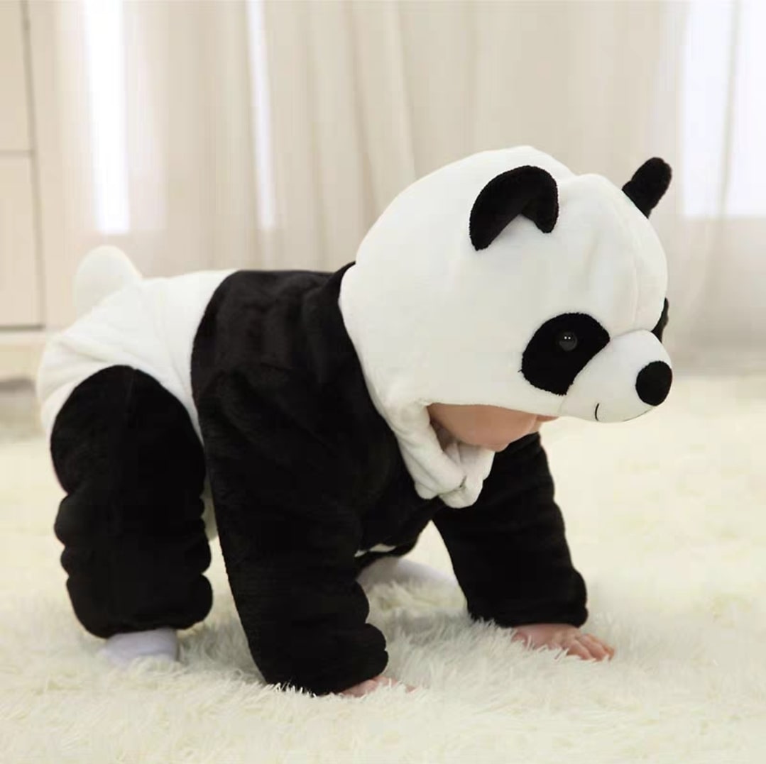 Panda jumpsuit 3D.