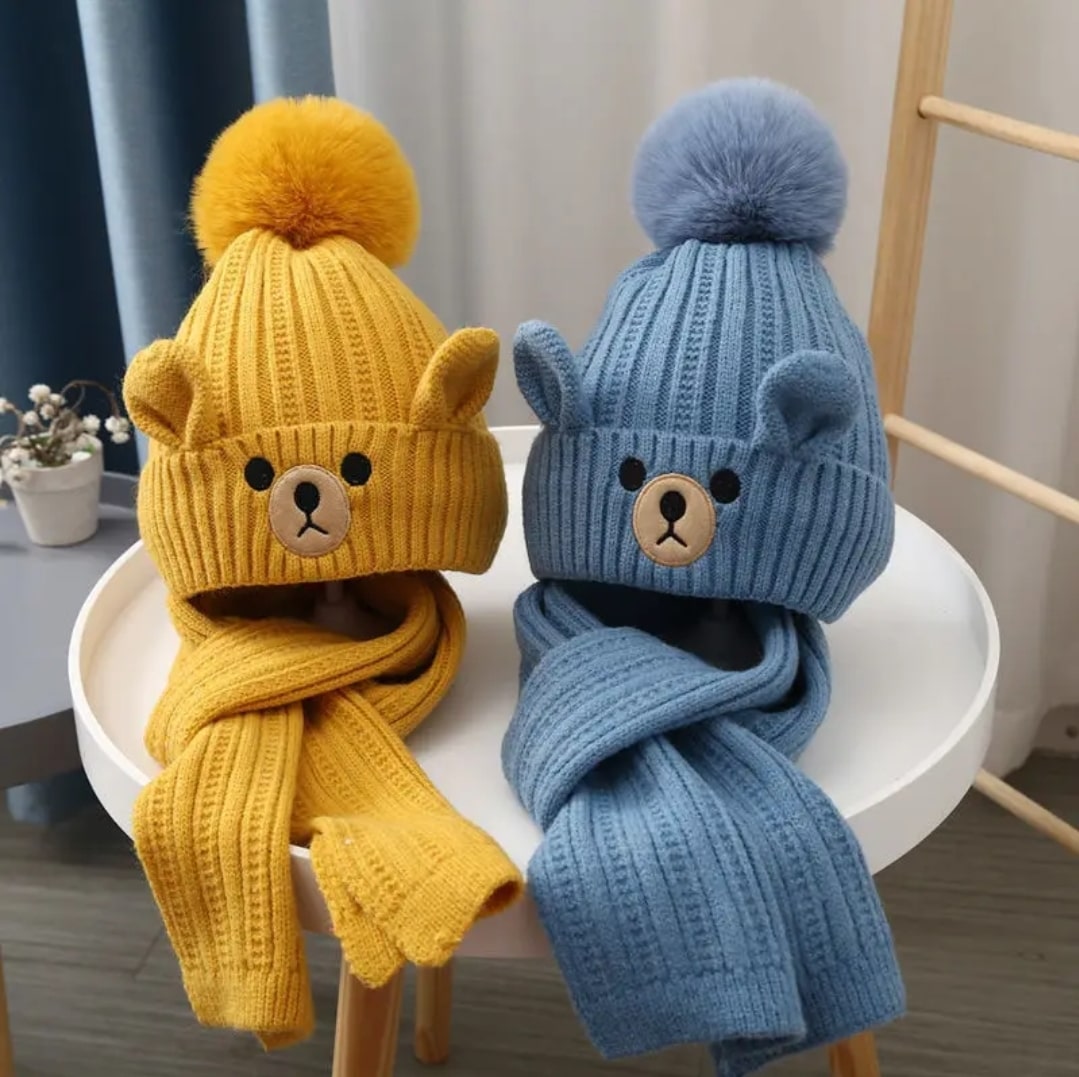 Bear hat 2pcs