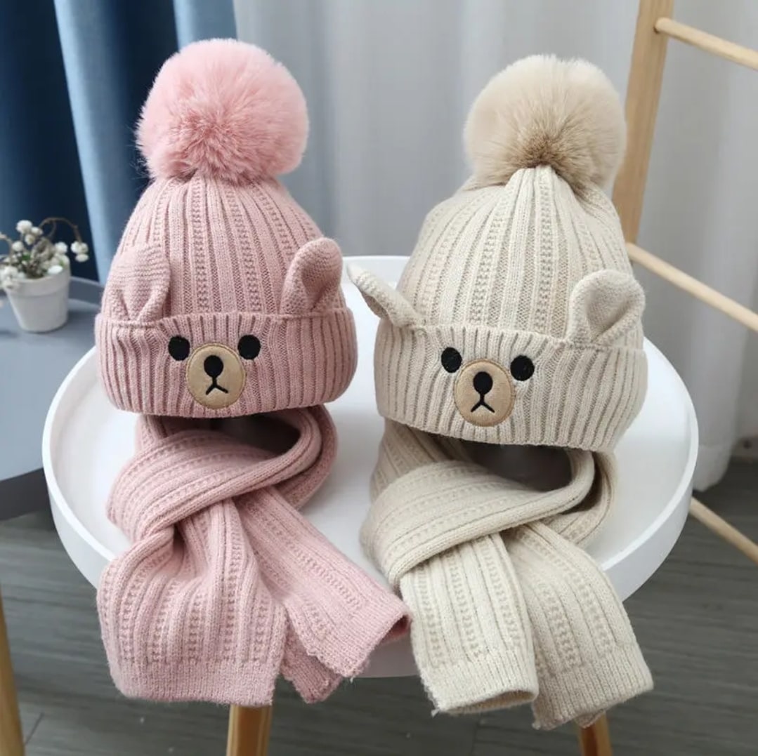 Bear hat 2pcs