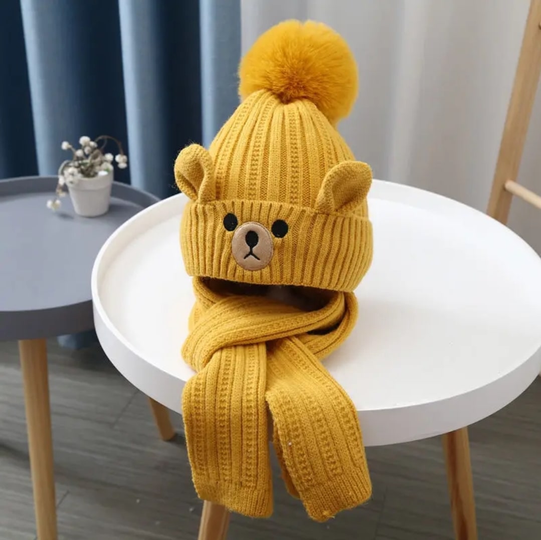 Bear hat 2pcs